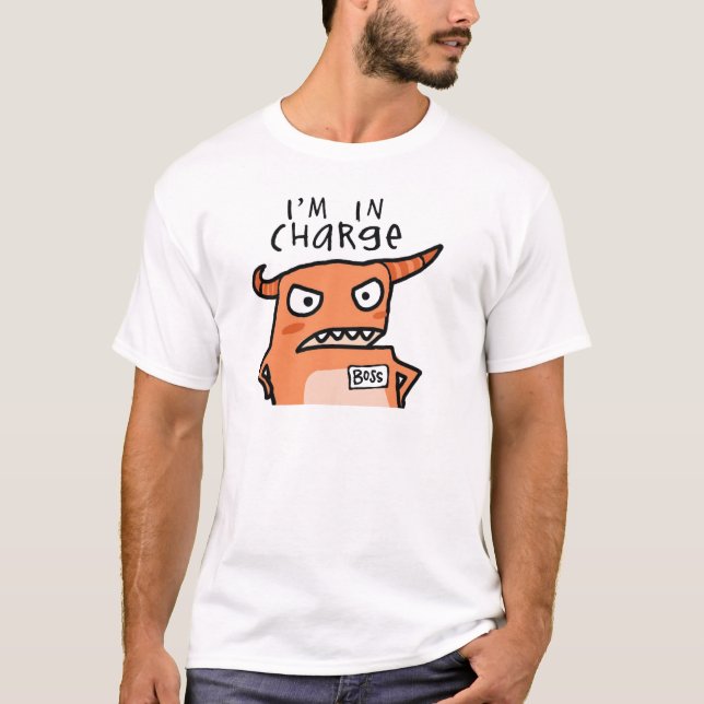 T-shirt Je suis responsable -- chemise (Devant)