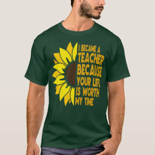 T-shirt je suis retourné à l'école 100 jours d'école