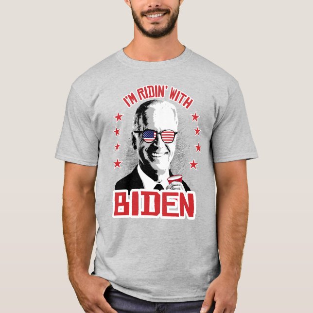 T-shirt Je suis Ridin'With Biden (Devant)