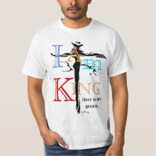 T-shirt "Je suis roi" par Michael Crozz