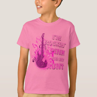 T-shirt Je suis rose de Rockin pour ma tante