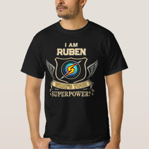 T-shirt Je Suis RUBEN Quel Est Votre Superpouvoir