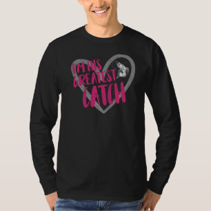 T-shirt Je suis sa plus grande pêche au poisson