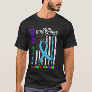 T-shirt Je Suis Sa Voix Petit Frère Sensibilisation sur l'