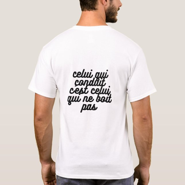 T-shirt je suis sam (Dos)