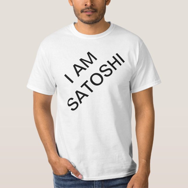 T-shirt Je suis Satoshi (Devant)