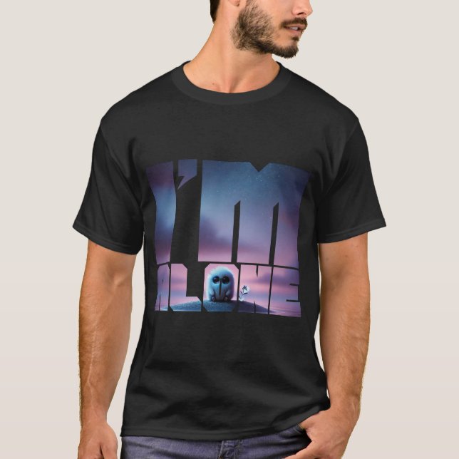 T-shirt Je Suis Seul (Devant)