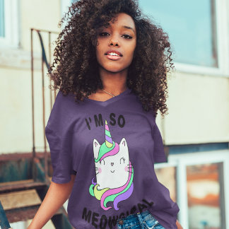 T-shirt Je suis si méowgique