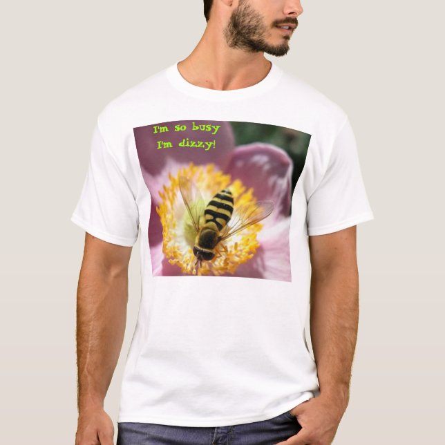 T-shirt Je suis si occupé je suis étourdi ! (Devant)