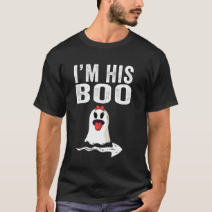T-shirt Je Suis Son Boo Halloween Correspondant Couple Pyj