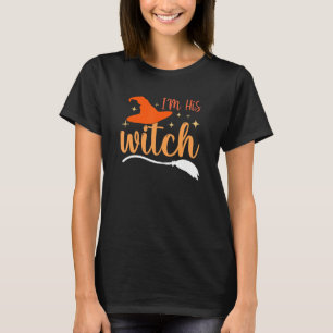 T-shirt Je suis Son Boo Je suis Sa Sorcière