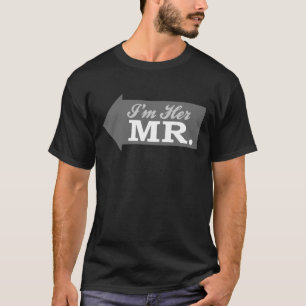 T-shirt Je suis Son Mr. (Grey Arrow)