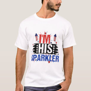 T-shirt Je suis son parkler 4 juillet jumeaux