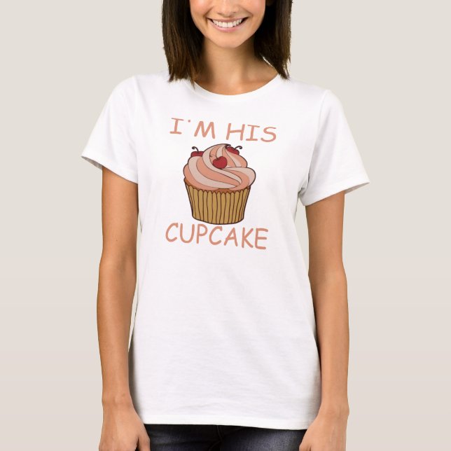 T-shirt Je suis son petit gâteau (Devant)