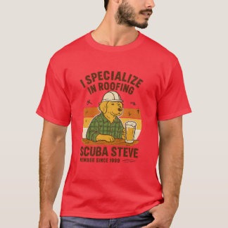 T-shirt Je suis spécialisé dans les toitures
