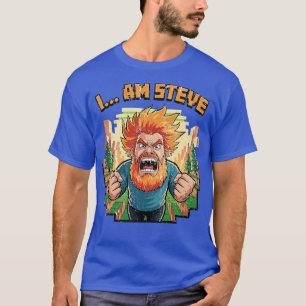 T-shirt Je... suis Steve Minecraft