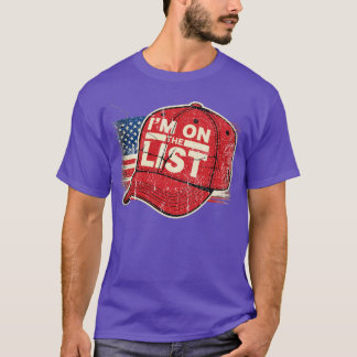 T-shirt Je suis sur la liste