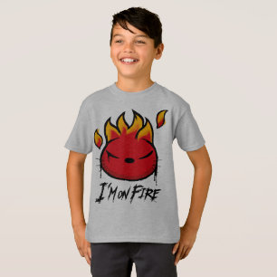 T-shirt Je suis sur le feu. Pour ceux qui aiment le