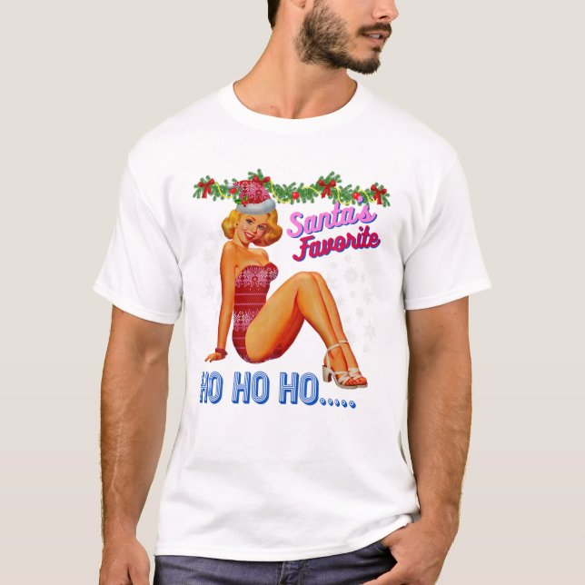 T-shirt Je suis tellement sympa Père Noël-Favorite-Ho Naug (Devant)