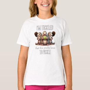 T-shirt Je suis Tickled que ce Prickle aime à Pickle!