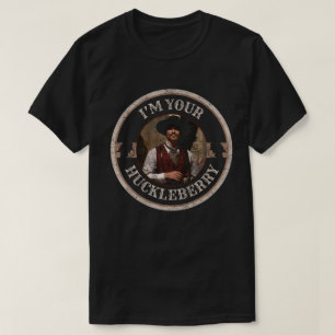 T-shirt Je suis ton Huckleberry Vintage