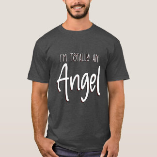 T-shirt Je suis totalement un ange