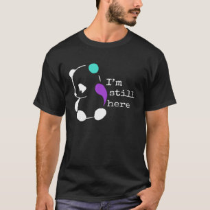 T-shirt Je suis toujours ici Semicolon Prévention du suici
