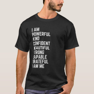 T-shirt Je suis très confiante