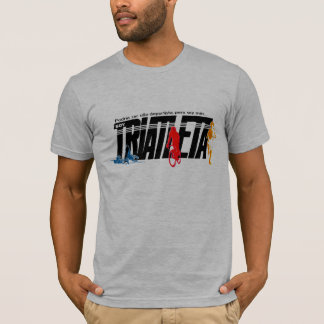 T-shirt Je suis triathlète