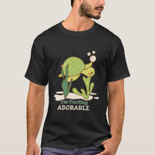 T-shirt Je Suis Turtley Cadeaux Adorables Pour Les Amateur