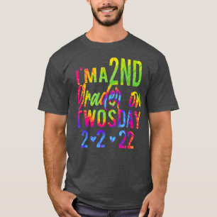 T-shirt Je suis un 2ème Grader le Jeudi 22222 Février 22 2