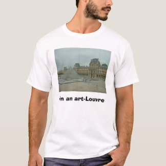 T-shirt Je suis un art-Louvre