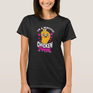T-shirt Je suis un beau nugget de poulet - amateurs de pou