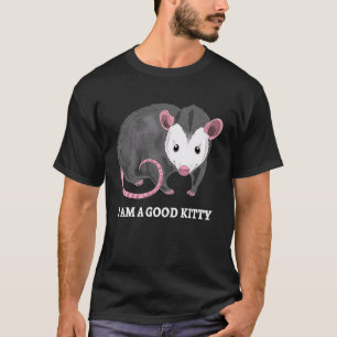 T-shirt Je Suis Un Bon Kite Opossum Opossum Pun Chat