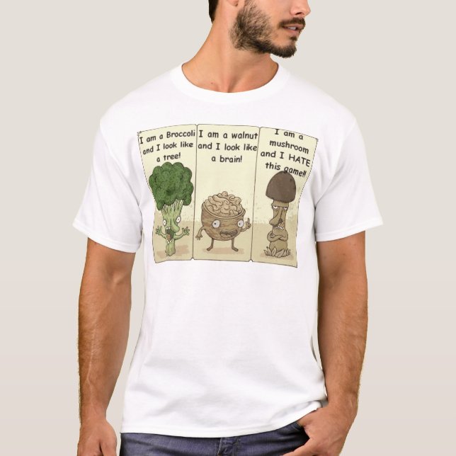 T-shirt Je suis un champignon (Devant)