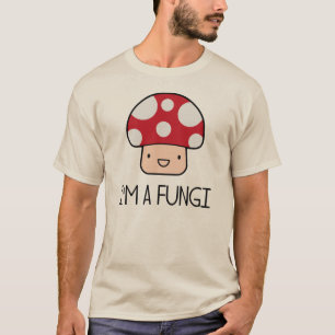 T-shirt Je suis un champignon de type d'amusement de