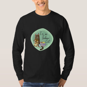 T-shirt Je Suis Un Chat Intérieur