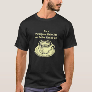 T-shirt Je Suis Un Chien D'Eau Portugais Et Une Sorte De C