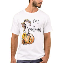 Je suis un costume d'Halloween de licorne