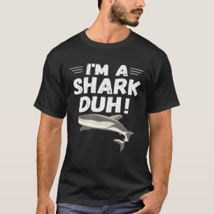 T-shirt Je suis un costume d'Halloween de Shark Duh