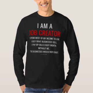 T-shirt Je suis un créateur du travail
