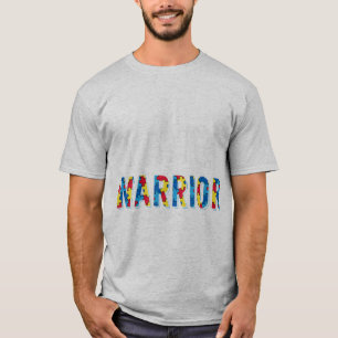 T-shirt Je Suis Un Design De Guerrier. Mettez-vous la pièc