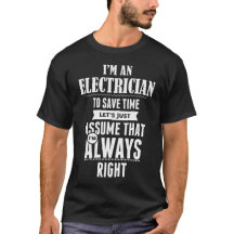 Je suis un électricien pour épargner le temps