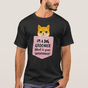 T-shirt Je suis un éleveur de chiens, qu'est-ce que votre