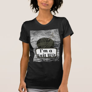 T-shirt Je suis un esprit de Knit : Un Motiva créatif