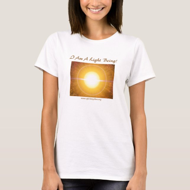T-shirt Je Suis Un Être Léger ! (Devant)