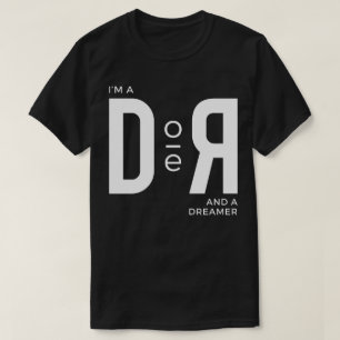 T-shirt Je suis un faiseur et un rêveur