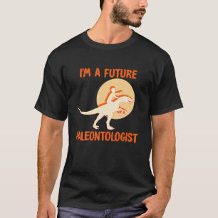 T-shirt Je suis un futur paléontologue Dinosaur Dino Pale