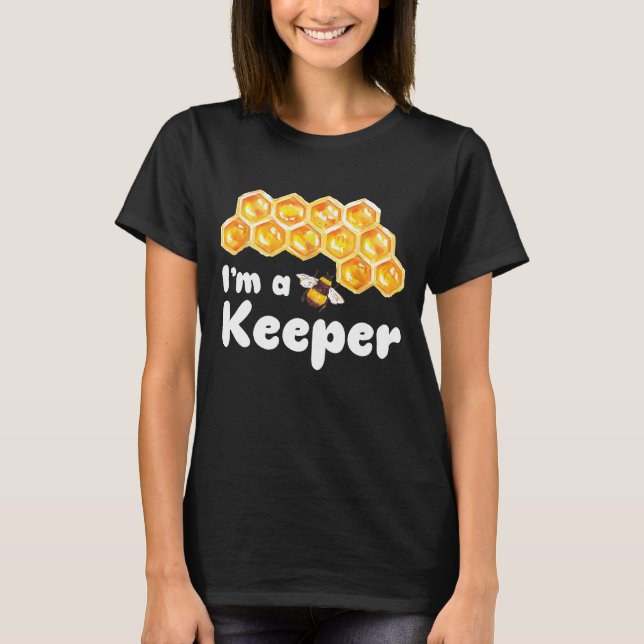 T-shirt Je Suis Un Gardien D'Abeilles (Devant)