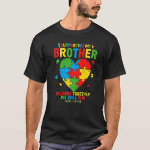 T-shirt Je suis un grand frère fier de la sensibilisation
